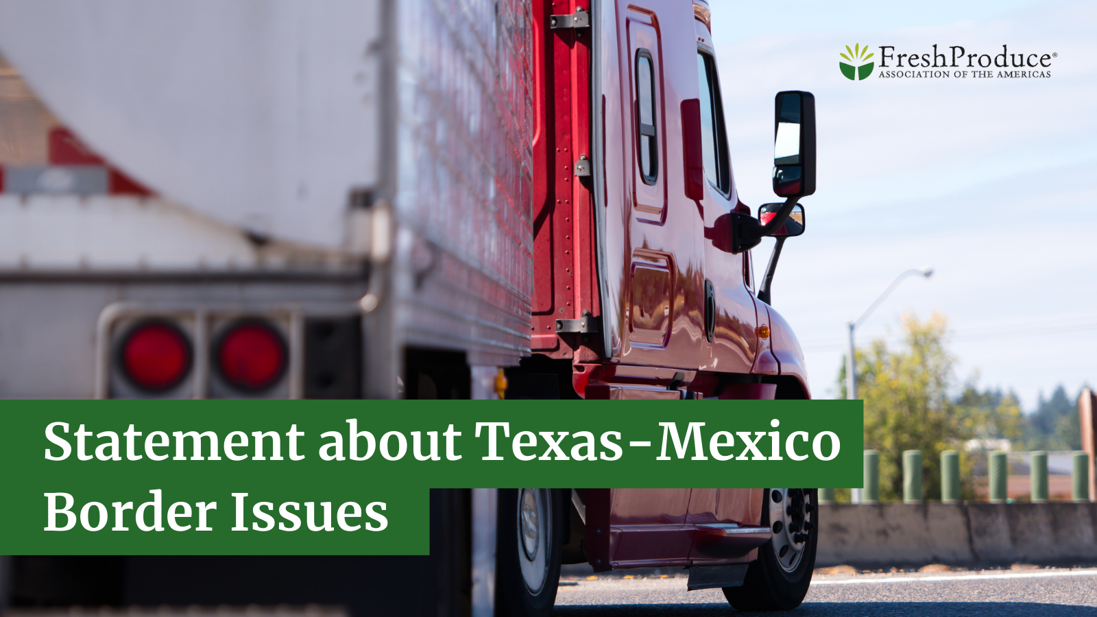Statement about Texas-Mexico Border Issues